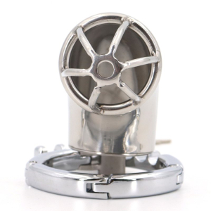Cage de chasteté en métal CURVEDICK 11 x 3.3 cm
