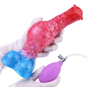 Gode Éjaculateur et Gonflable AIR CORYS Rose-Bleu