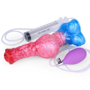 Gode éjaculateur et gonflable AIR ELYS de 18 cm