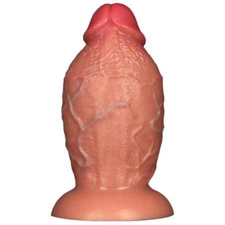 Plug anal REAL HUGE avec Forme XXL de 18 x 10 cm