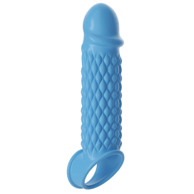 Gaine de pénis SLIDROP Bleue de ExtendMyDick