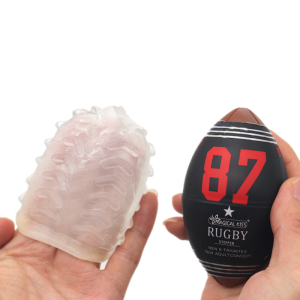 Oeuf de masturbation RUGBY BALL version Stepper