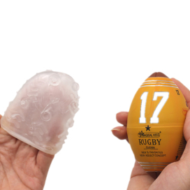 Oeuf de masturbation RUGBY BALL Clicker 2