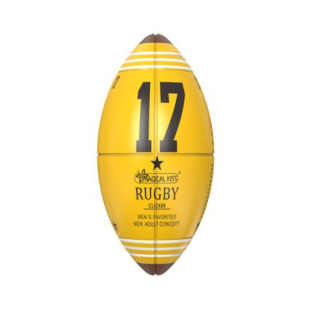 Oeuf de masturbation RUGBY BALL Clicker