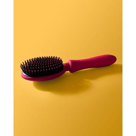 Brosse à Cheveux Vibrante VIBRALISS 11.5 x 3.3cm Rose Foncé