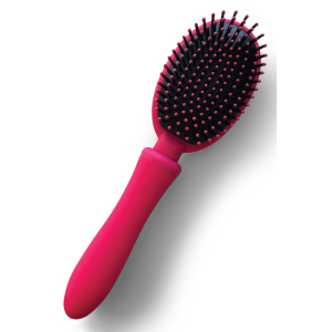 Brosse à Cheveux Vibrante VIBRALISS 11.5 x 3.3cm Rose Foncé