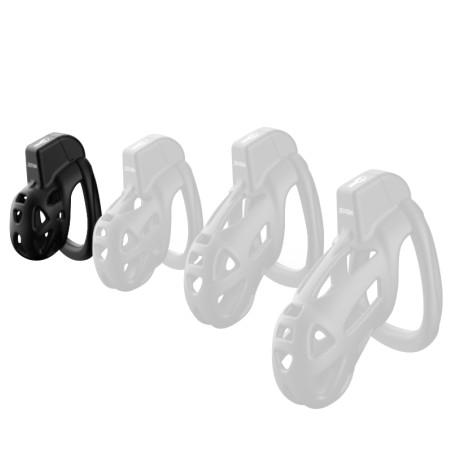 Cage de chasteté SOFFAL XS Noire de 6 x 3.2 cm