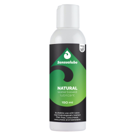 Lubrifiant à base d'eau SENSUALUBE NATURAL de 150 ml