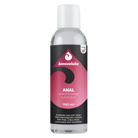 Lubrifiant à base d'eau SENSUALUBE ANAL de 150 ml