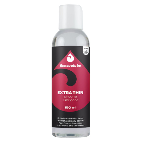 Lubrifiant à base de silicone SENSUALUBE EXTRA THIN 150 ml