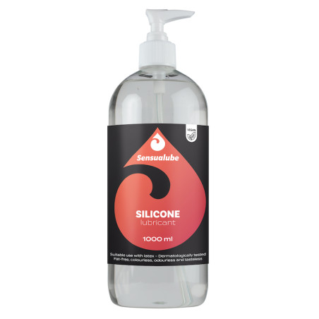 Lubrifiant à base de silicone SENSUALUBE SILICONE 1 Litre