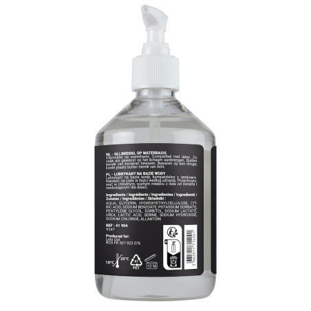 Lubrifiant à base d'eau SENSUALUBE WATER de 500 ml