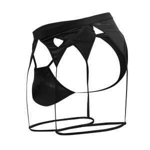 String Jarretière KAMAT Noir