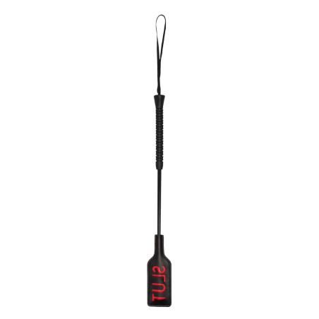 Cravache SLUT 46cm Noir