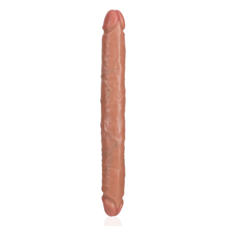 Double Gode STRAIGHT SLIM 30.5 x 3.5cm Marron Relief