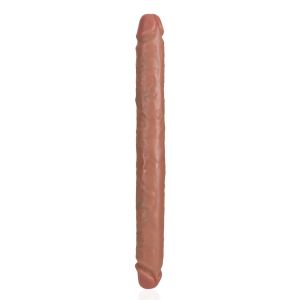 Double Gode STRAIGHT SLIM 35.5 x 3.8cm Marron