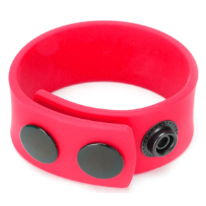 Cockring ajustable en silicone COCK STRAP Rouge