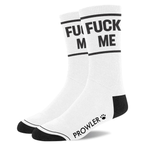 Chaussettes FUCK ME Blanches