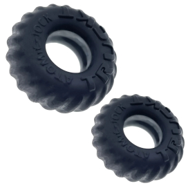 Anneaux péniens Silicone TRUCK Noirs de Oxballs