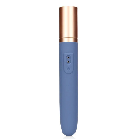 Mini-Vibro avec Compartiment Lubrifiant TRAVELING 9 x 2.5cm Loveline