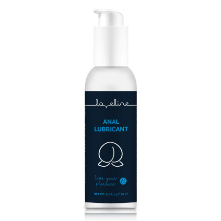 Lubrifiant Anal Loveline - 150 ml Noir
