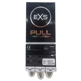 Préservatifs sans latex PULL fine épaisseur de EXS 55mm | Boîte de 3