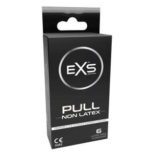 Préservatifs fins sans latex PULL de EXS 55mm | Boîte de 6
