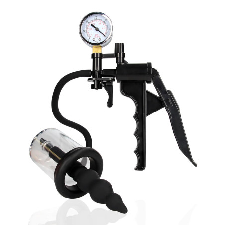 Pompe Manuelle pour Rose Anale 3 Plugs ROSINGPUMP Noir