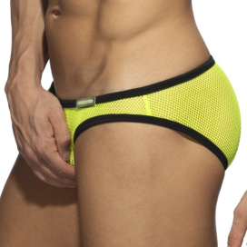 Mini slip FEVER MESH Jaune