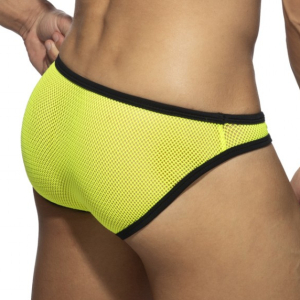 Mini slip FEVER MESH Jaune