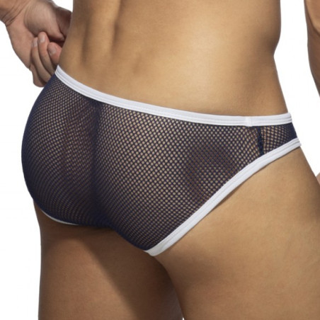 Mini Slip FEVER MESH Bleu marine