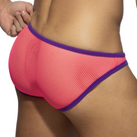 Mini slip FEVER MESH Rose 2