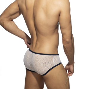 Slip FEVER MESH Blanc