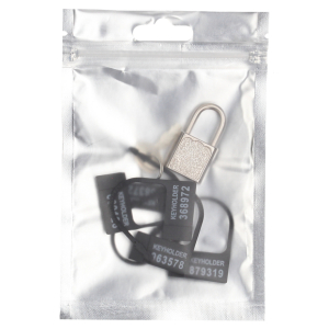 Lot de 5 LOCKS numérotés noirs