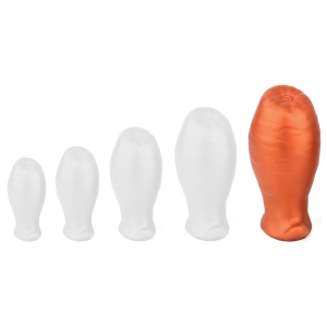 Plug EGG ASS XL 12.5 x 7.3cm Orange