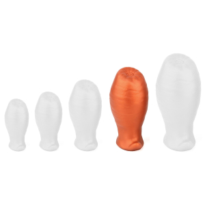 Plug EGG ASS L 10.5 x 6.3cm Orange