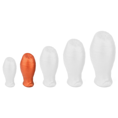 Plug EGG ASS S 7.5 x 4.3cm Orange