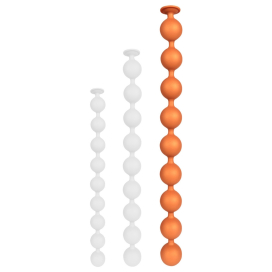 Boules anales NOCTY L Orange de 65 x 5.5 cm