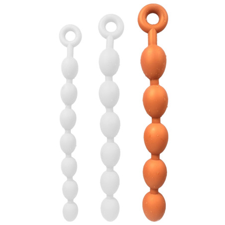 Boules anales CHAPIRA L Orange de AnalMasterBalls