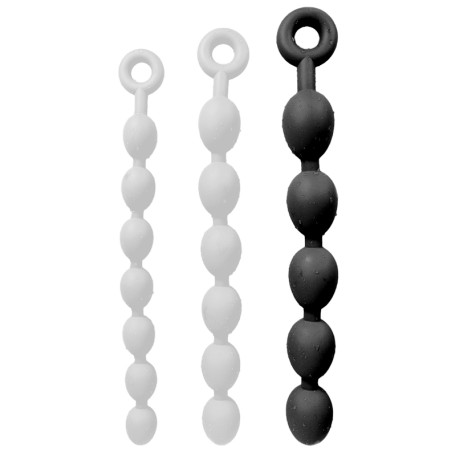 Boules anales CHAPIRA L Noires de 46 x 5.8 cm