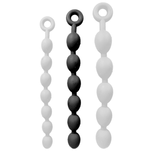 Boules anales CHAPIRA M 43 x 4.8 cm Noires