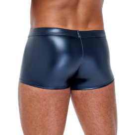 Boxer avec zip ANDIO Bleu métallisé 2