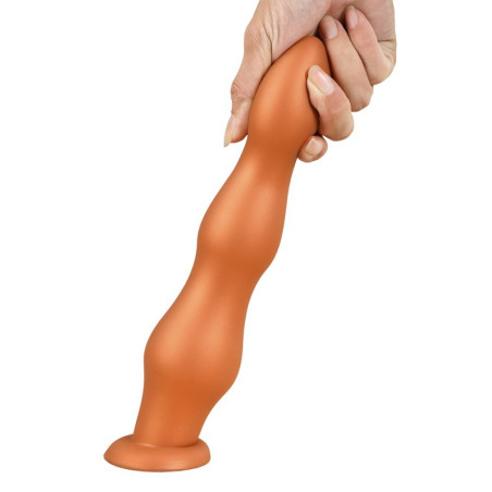 Plug anal XL OGIVASS M de 21.5 x 7 cm Orange