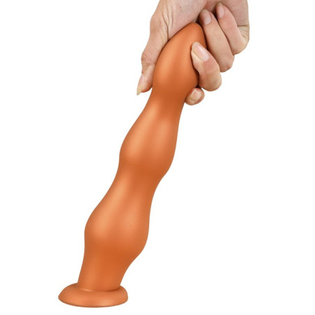 Gros plug anal OGIVASS XL 30 x 10.5 cm Orange