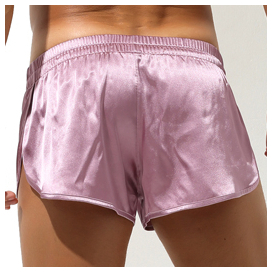 Short avec Jock SLIT Rose 2