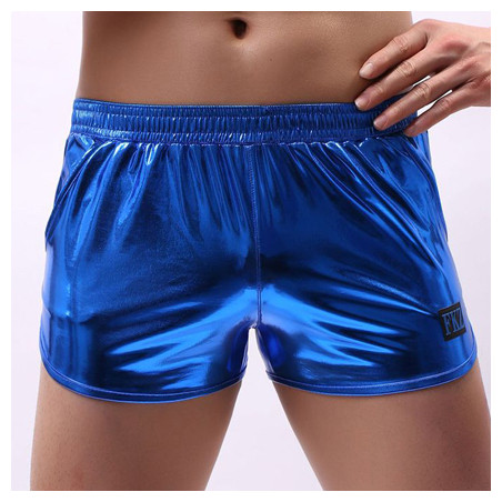 Short brillant FAKIZ Bleu