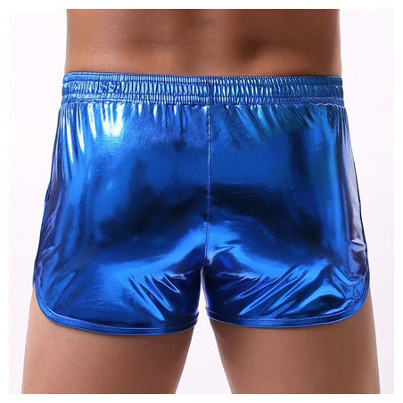 Short brillant FAKIZ Bleu