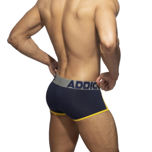 Boxer TREY Bleu marine-Jaune