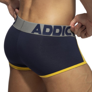 Boxer TREY Bleu marine-Jaune