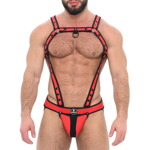 Ensemble Jock et Harnais ARMY Rouge